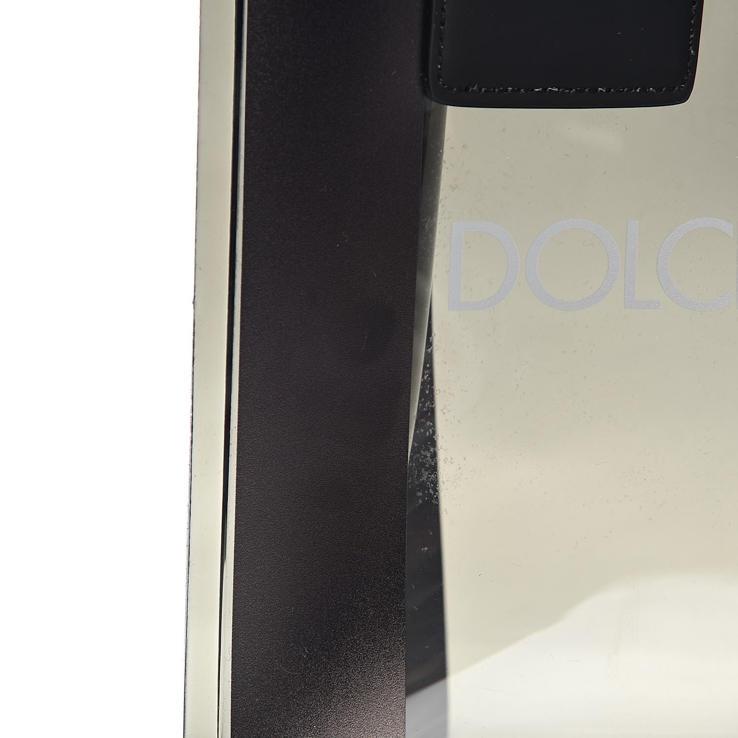 Dolce & Gabbana PVC Street Shopping Logo Tote Black 8 of 11