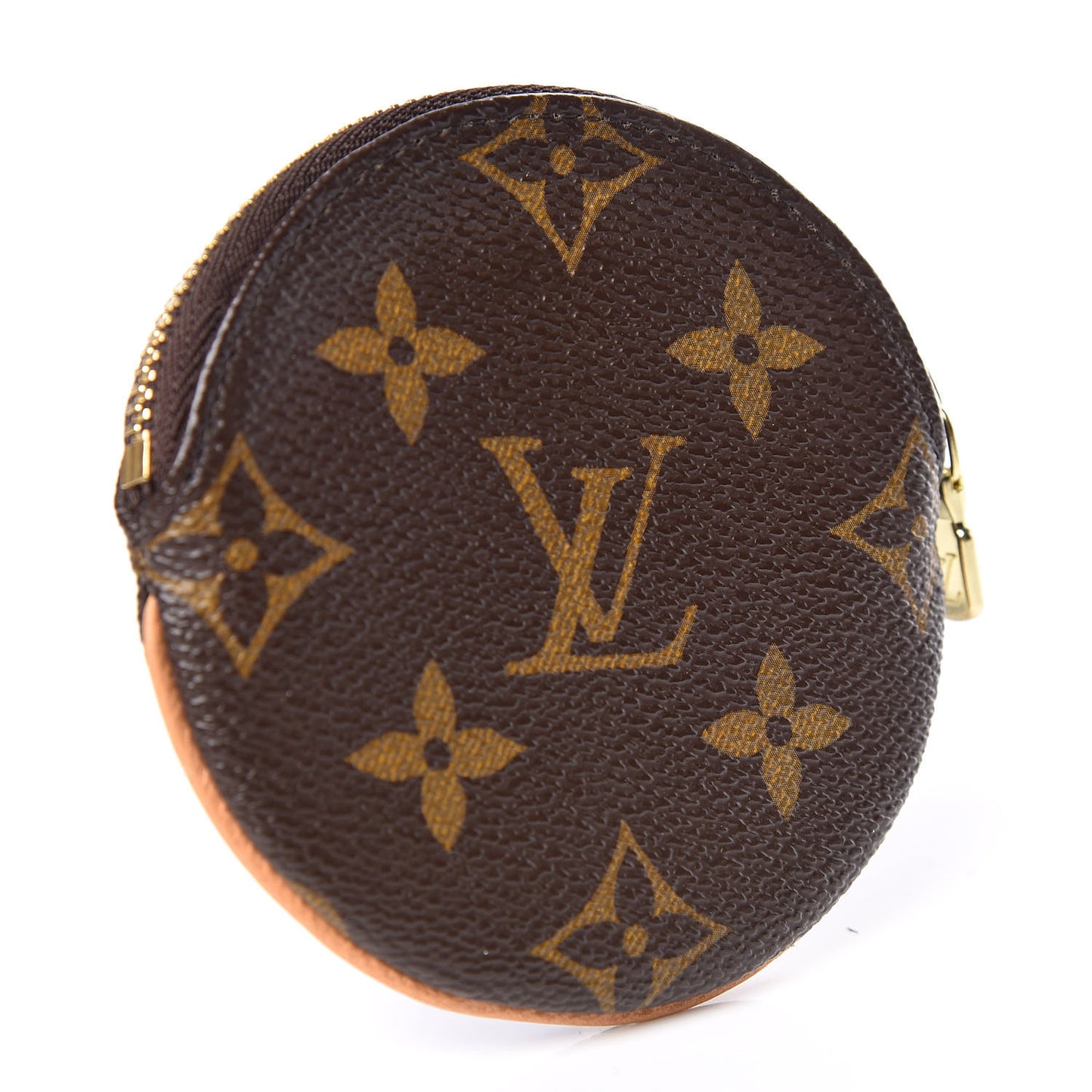 Monogram Round Coin Purse