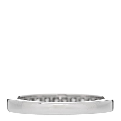 Tiffany Platinum Diamond 2.5mm Half Circle Wedding Band Ring 47 4 3 of 6