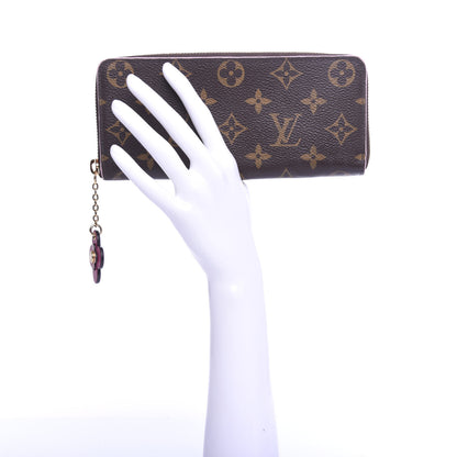 Louis Vuitton Monogram Blooming Flowers Clemence Wallet 2 of 8