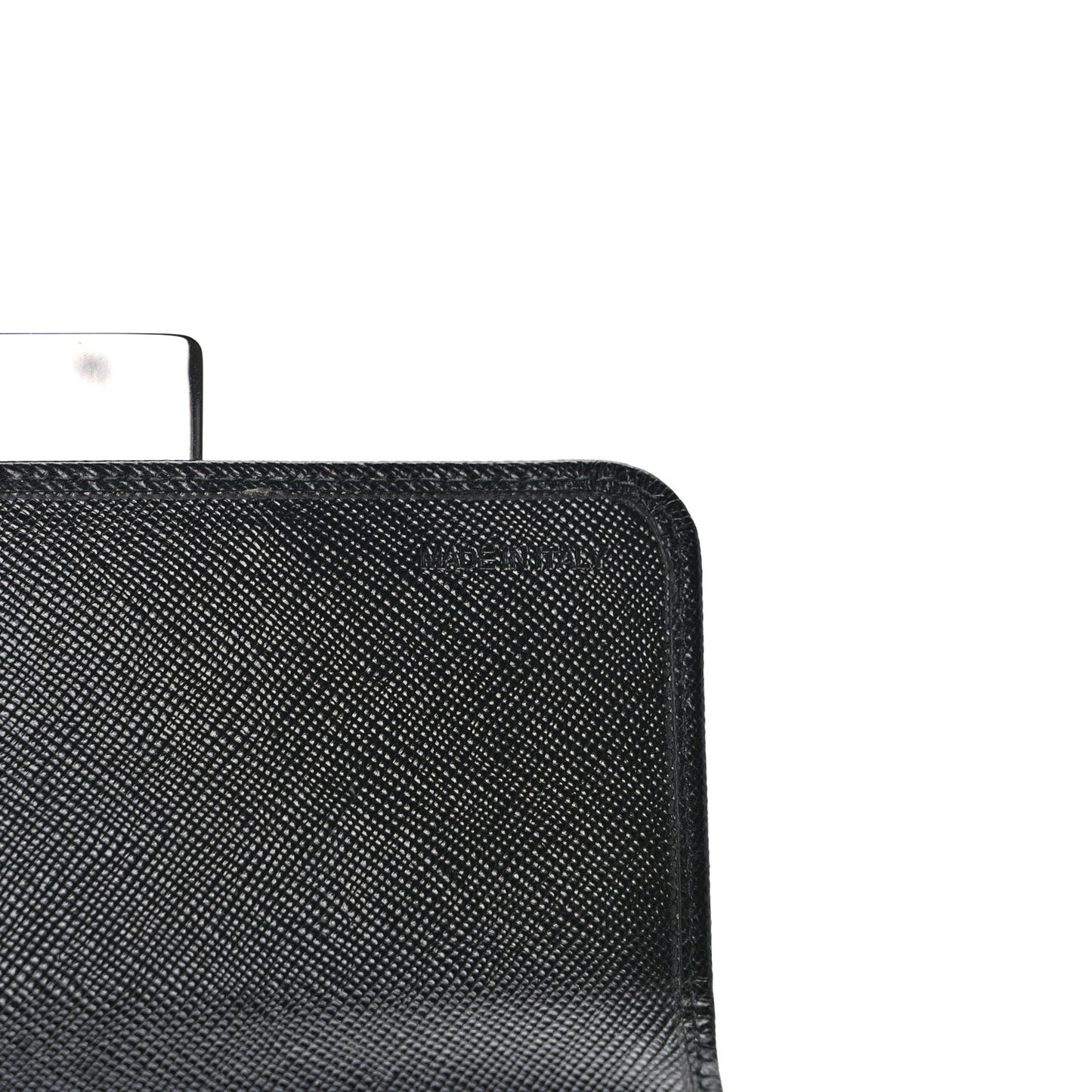 Saffiano Stones Continental Wallet Black