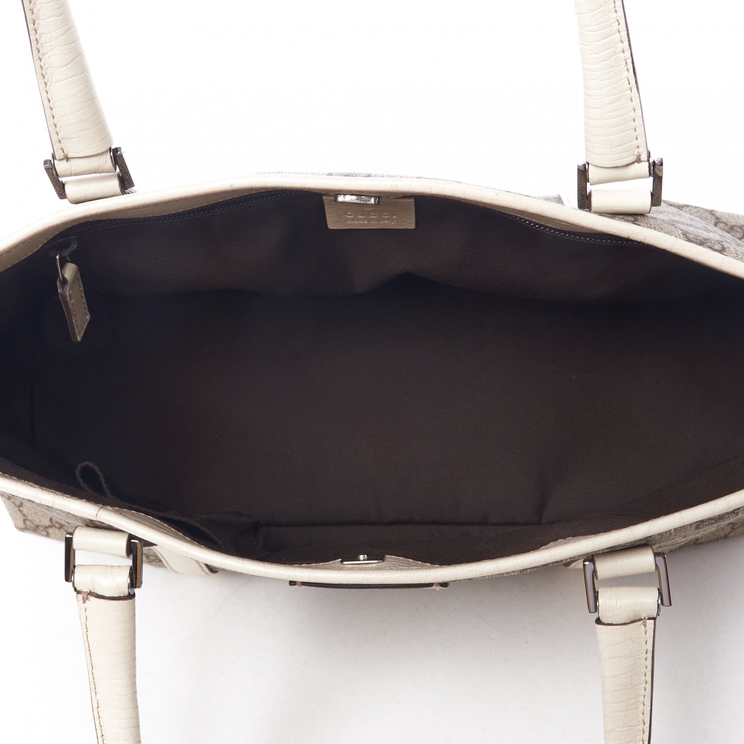 Gucci GG Plus Monogram Medium Joy Tote White 4 of 9