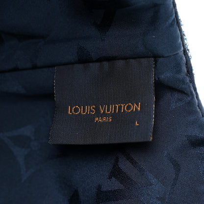 Louis Vuitton Monogram Jacquard Cap L Blue 8 of 9