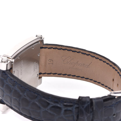 Chopard Stainless Steel Alligator Diamond Bezel Mother of Pearl 30mm Happy Sport Quartz Watch 6 of 7