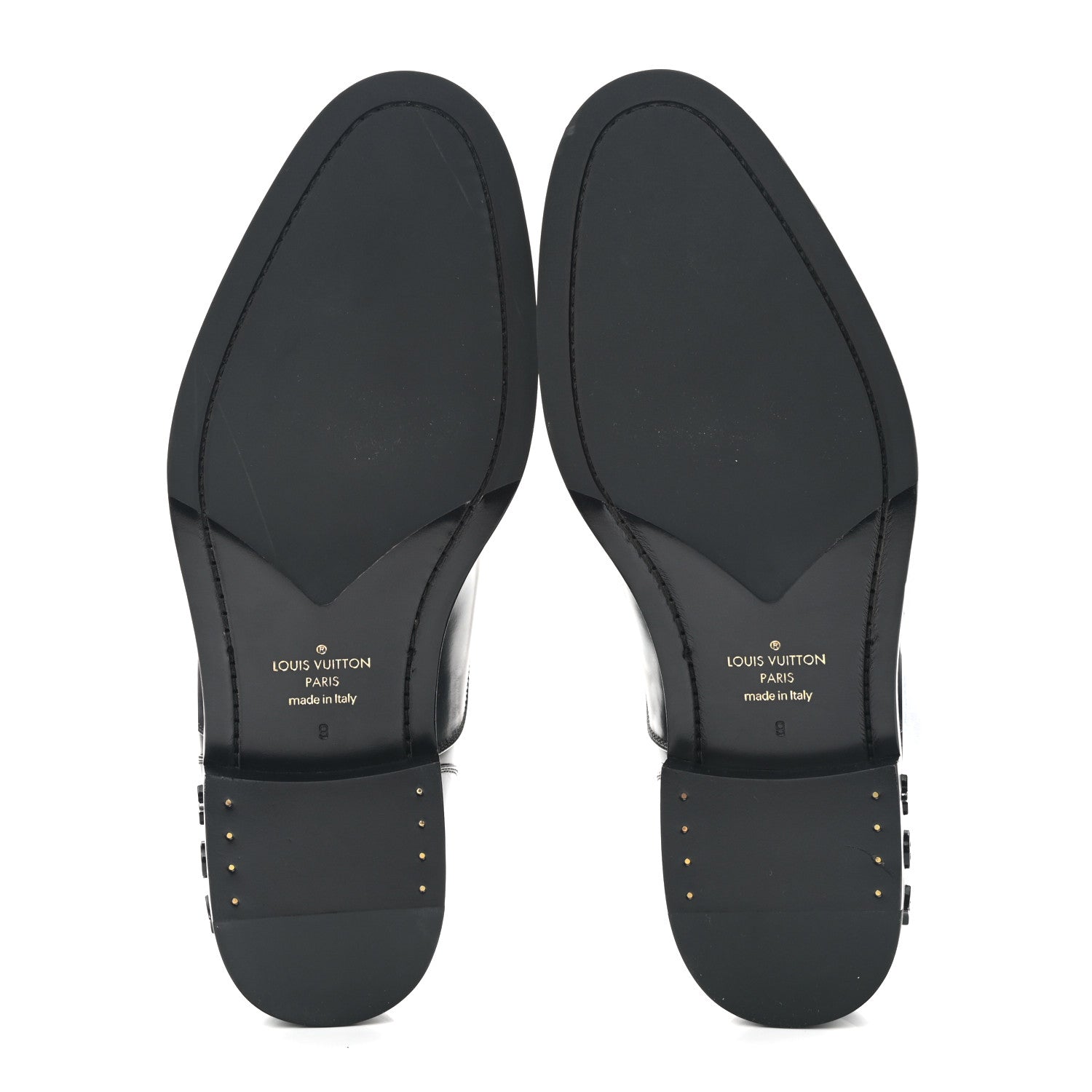 Louis Vuitton Calfskin Mens Vendome Flex Derby 9 Black 5 of 9