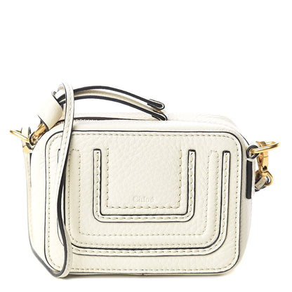 Chloe Calfskin Mini Marcie Crossbody Bag Natural White 1 of 8