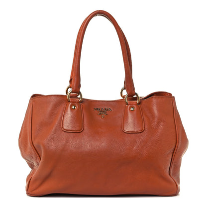 Prada Vitello Daino Shopping Satchel 1 of 10