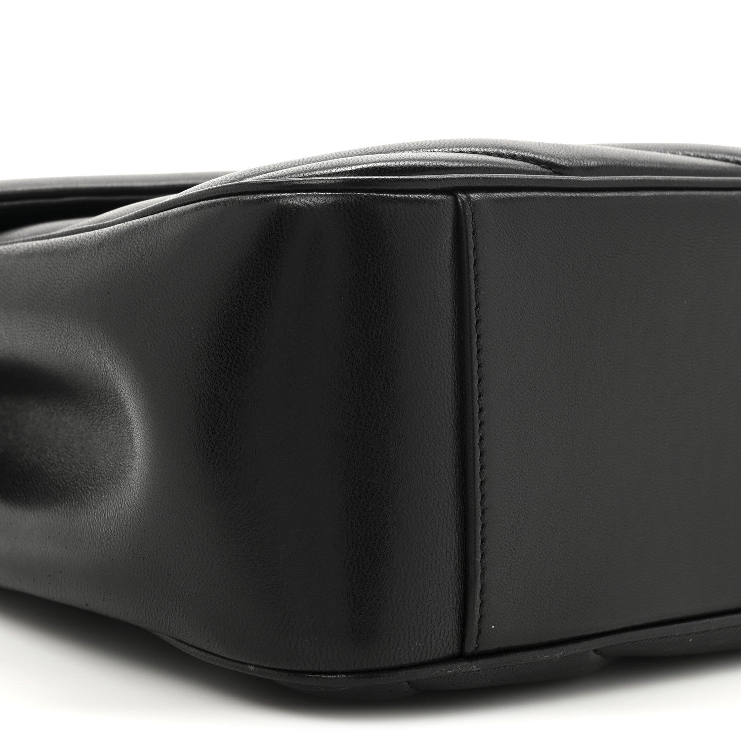 Saint Laurent Lambskin Chevron Quilted Large Loulou Black 11 of 11