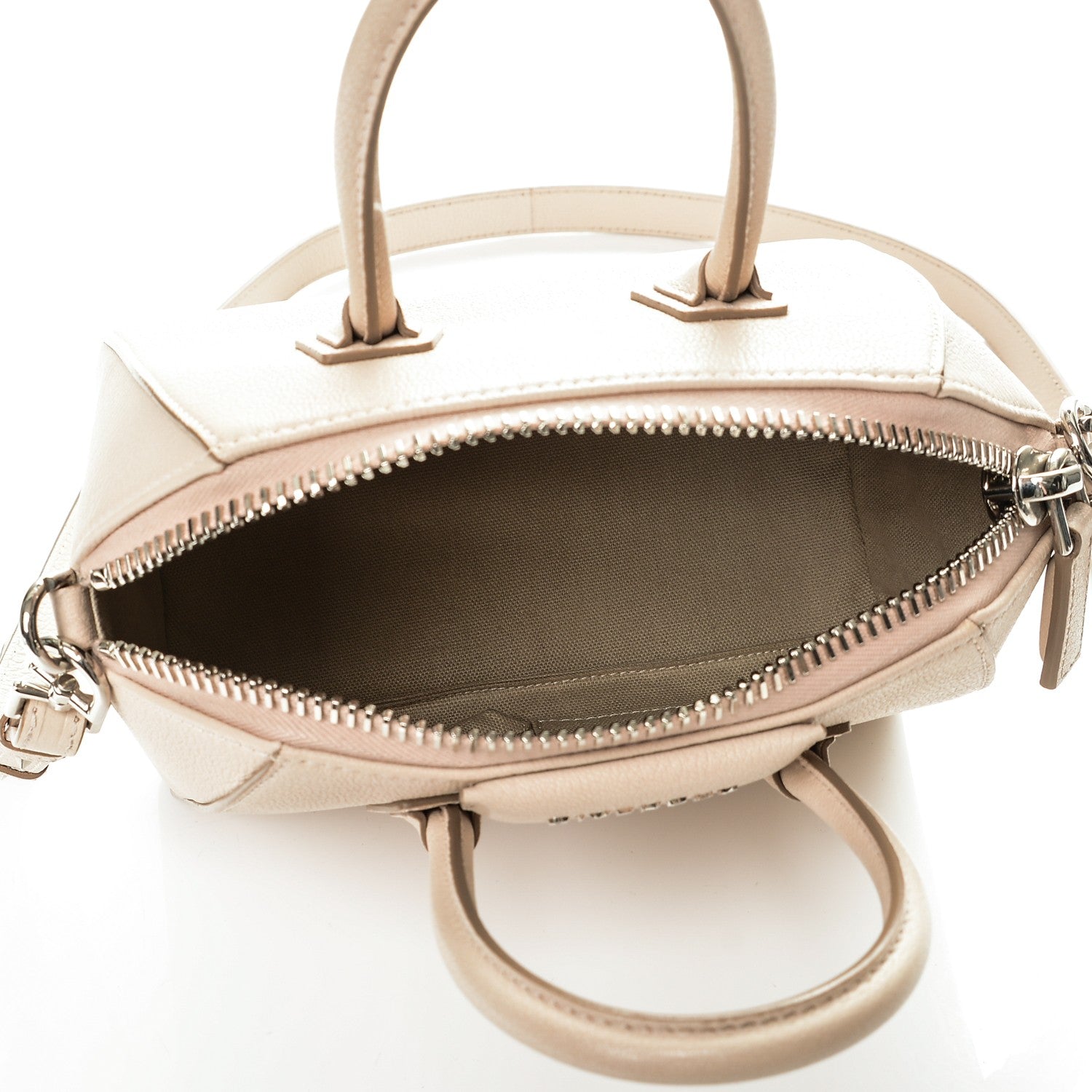 Givenchy Sugar Goatskin Mini Antigona Nude Pink 5 of 7