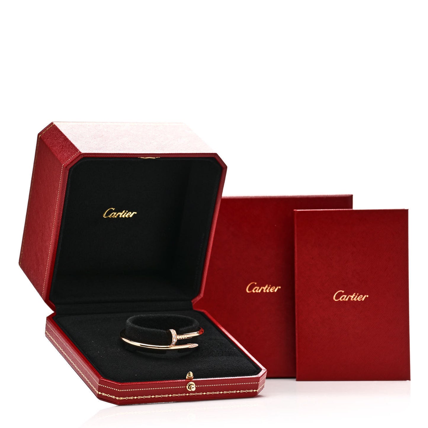 18K Pink Gold Diamond Juste Un Clou Bracelet 15