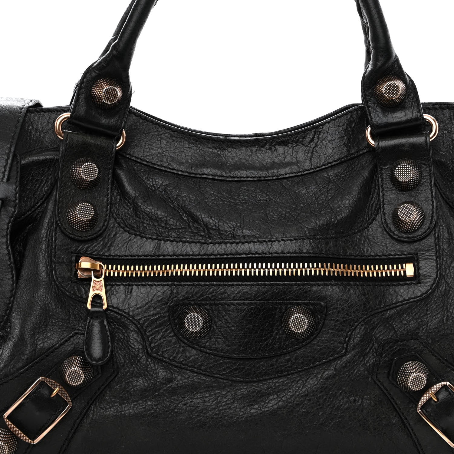 Balenciaga Agneau Giant 21 Rose Gold Hardware City Black 8 of 13