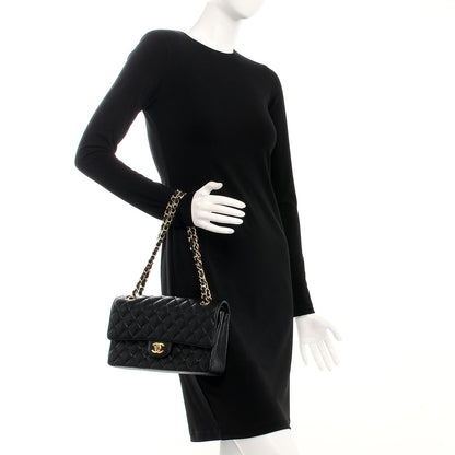 Chanel Caviar Quilted Medium Double Flap Black 3 of 9