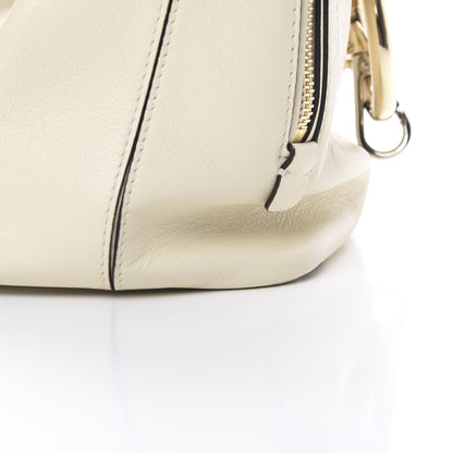 Chloe Suede Calfskin Small Faye Backpack Off White 13 of 15