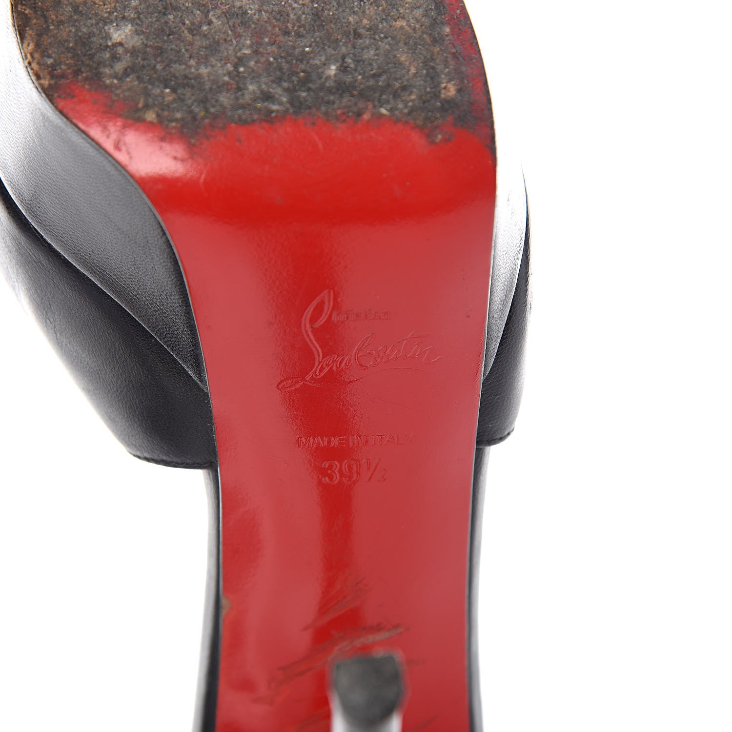Christian Louboutin Kid Borghese 140 Pumps 39.5 Black 10 of 12