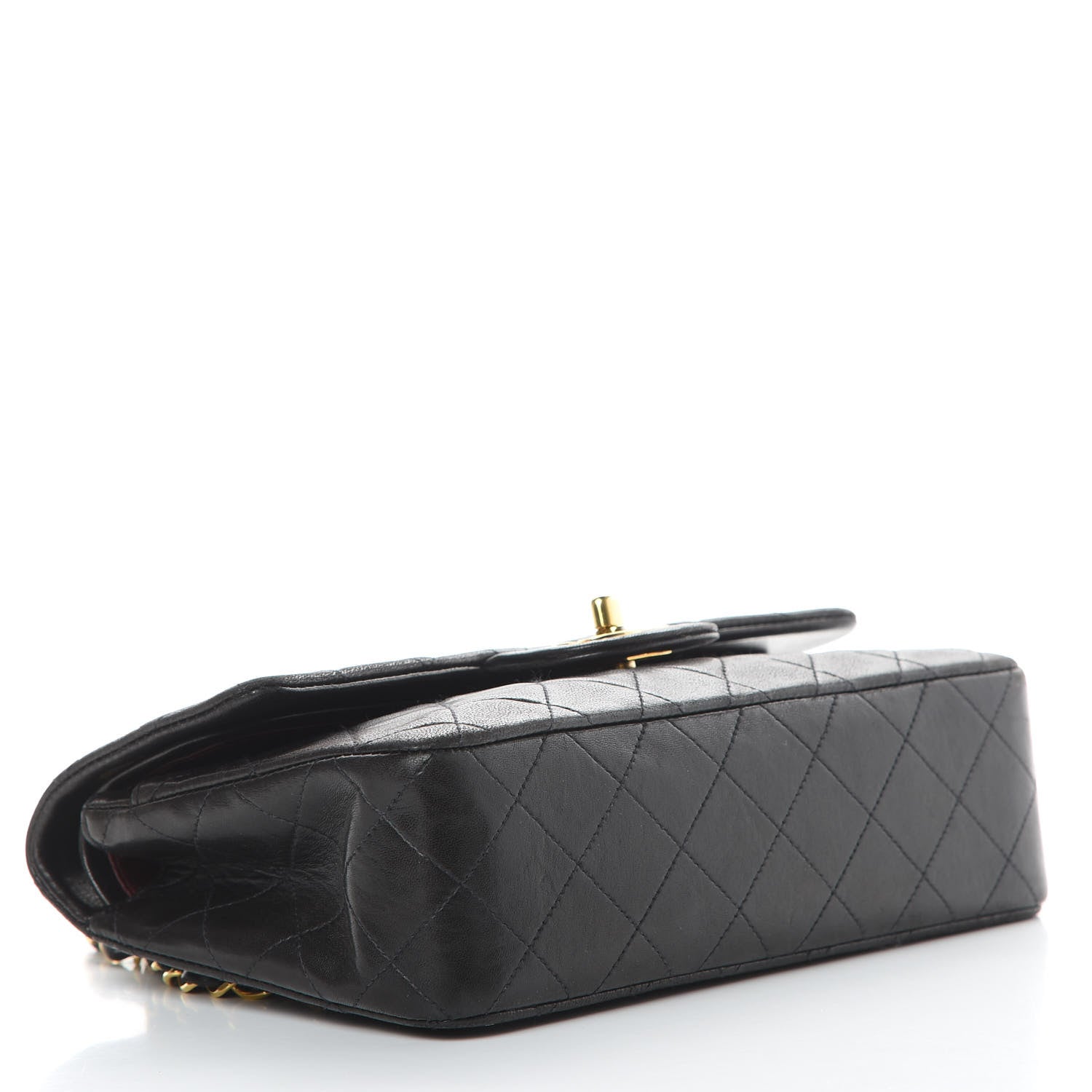 Chanel Lambskin Quilted Small Double Flap Black 5 of 16