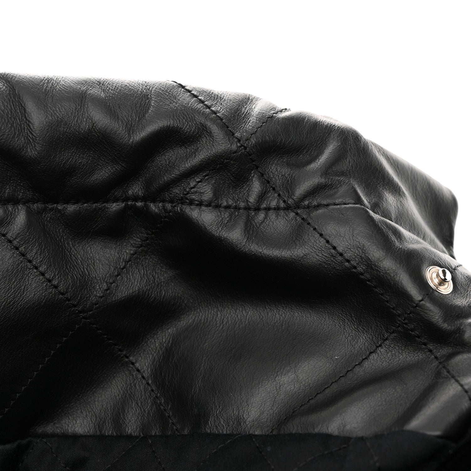 Chanel Shiny Calfskin Quilted Small Chanel 22 Black 12 of 13
