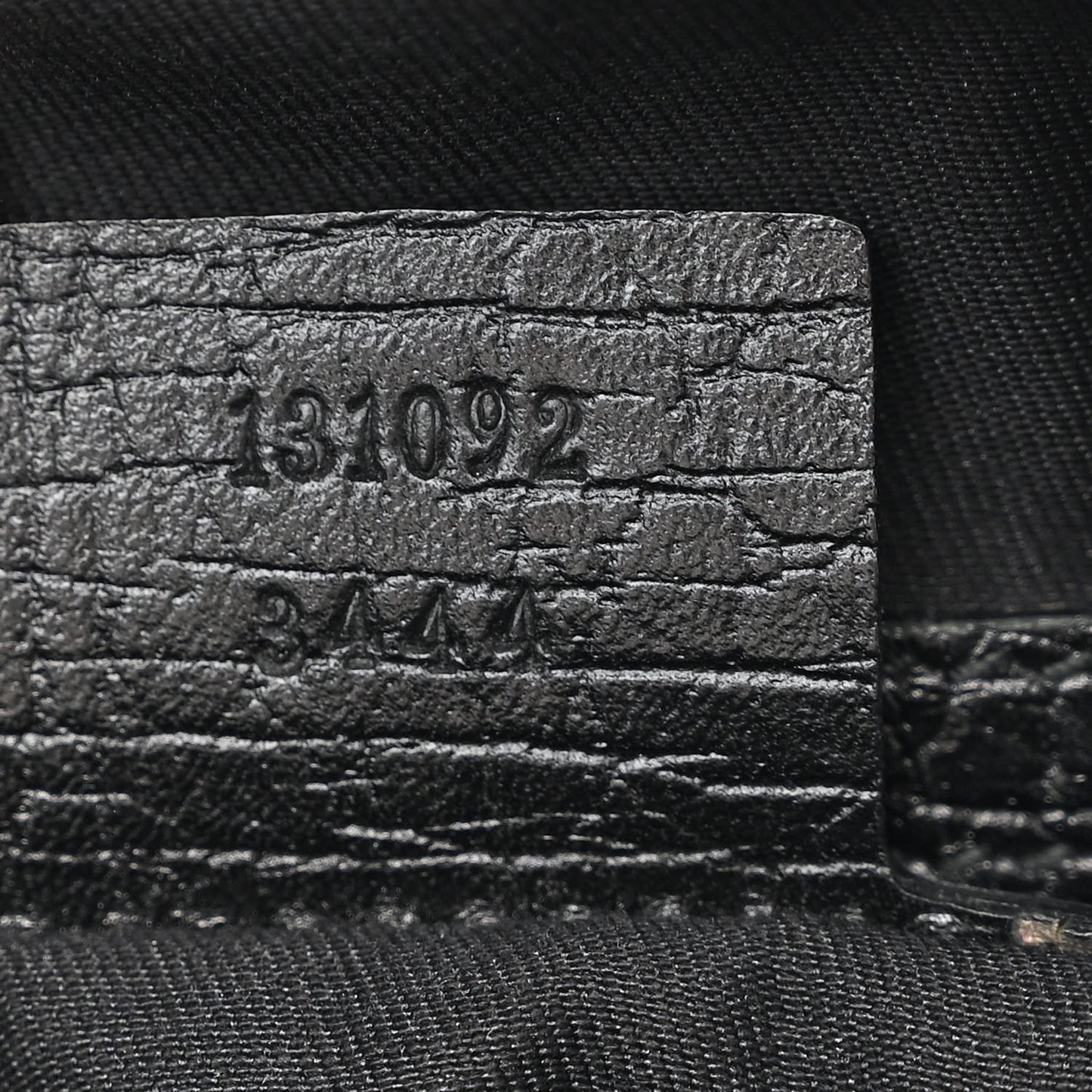 Monogram Web Large Horsebit Satchel Chain Black