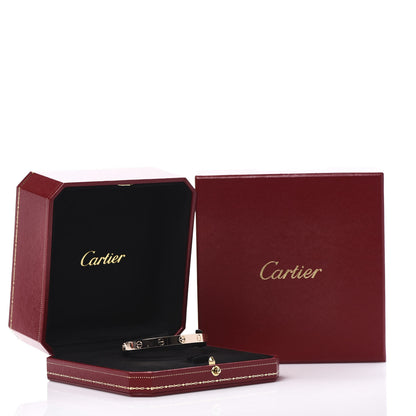 Cartier 18K Pink Gold LOVE Bracelet 17 7 of 8