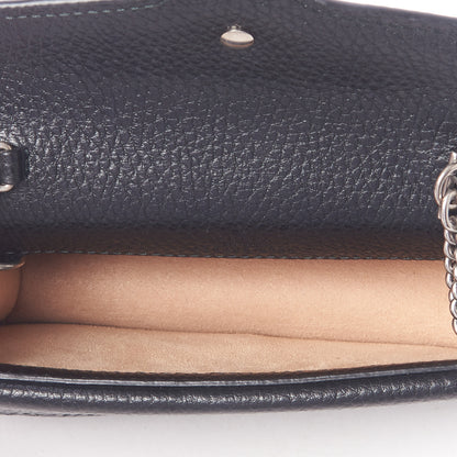 Gucci Calfskin Super Mini Dionysus Shoulder Bag Black 7 of 8