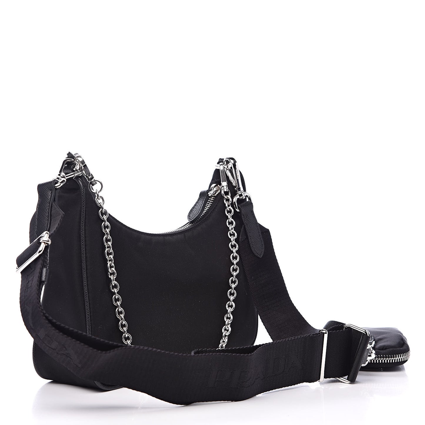Nylon Re-Edition 2005 Shoulder Bag Black