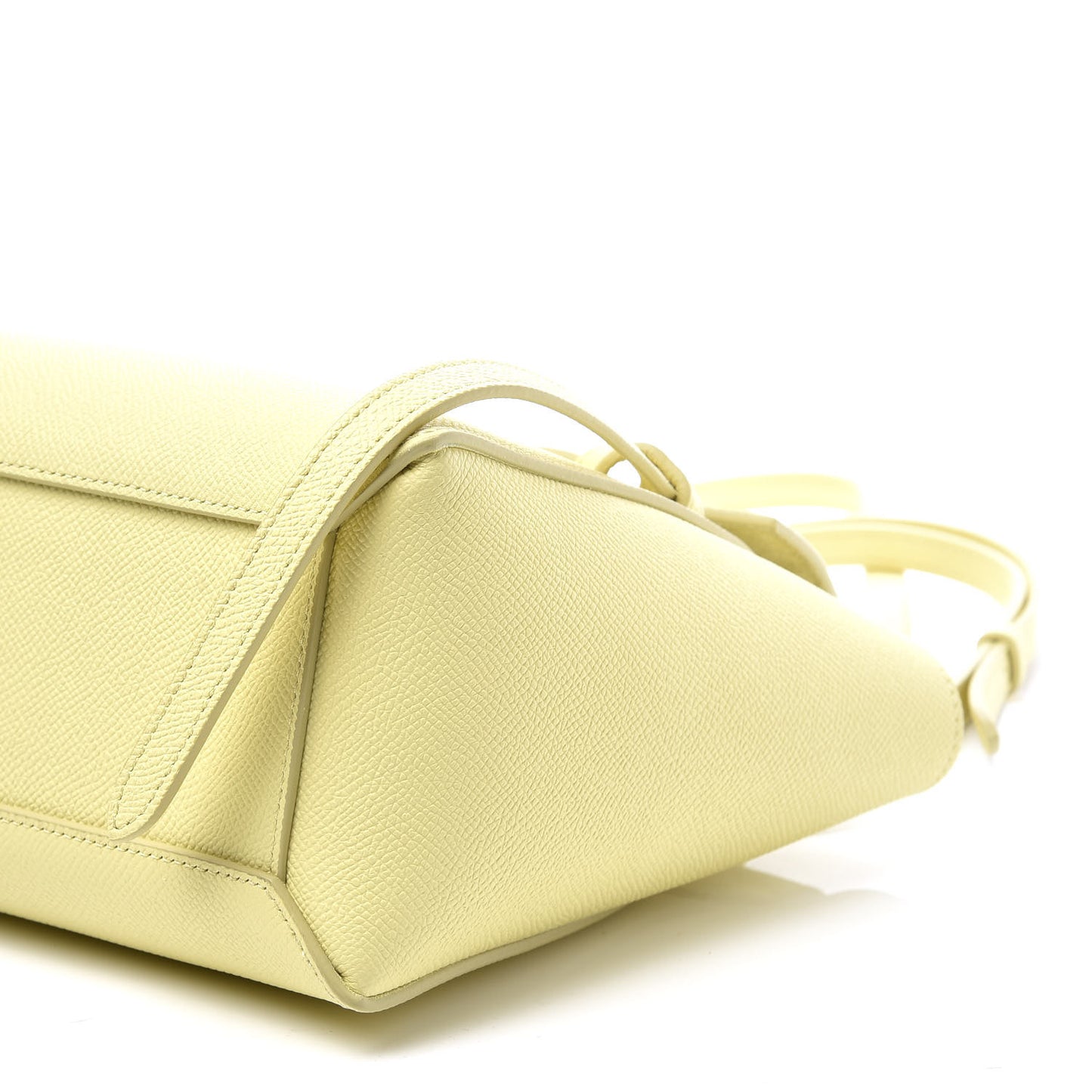 Grained Calfskin Nano Belt Bag Citrus