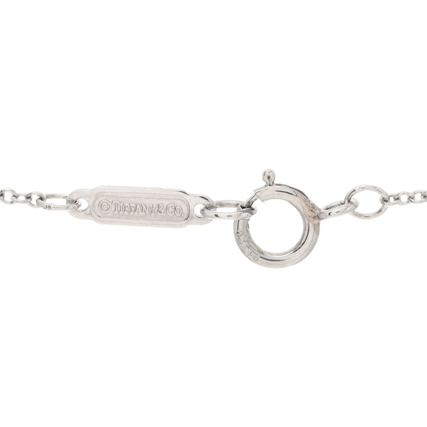 Tiffany Platinum Diamond Paper Flowers Pave Pendant Necklace 3 of 3