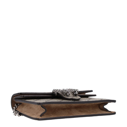 Gucci GG Supreme Monogram Super Mini Dionysus Shoulder Bag Taupe 4 of 9