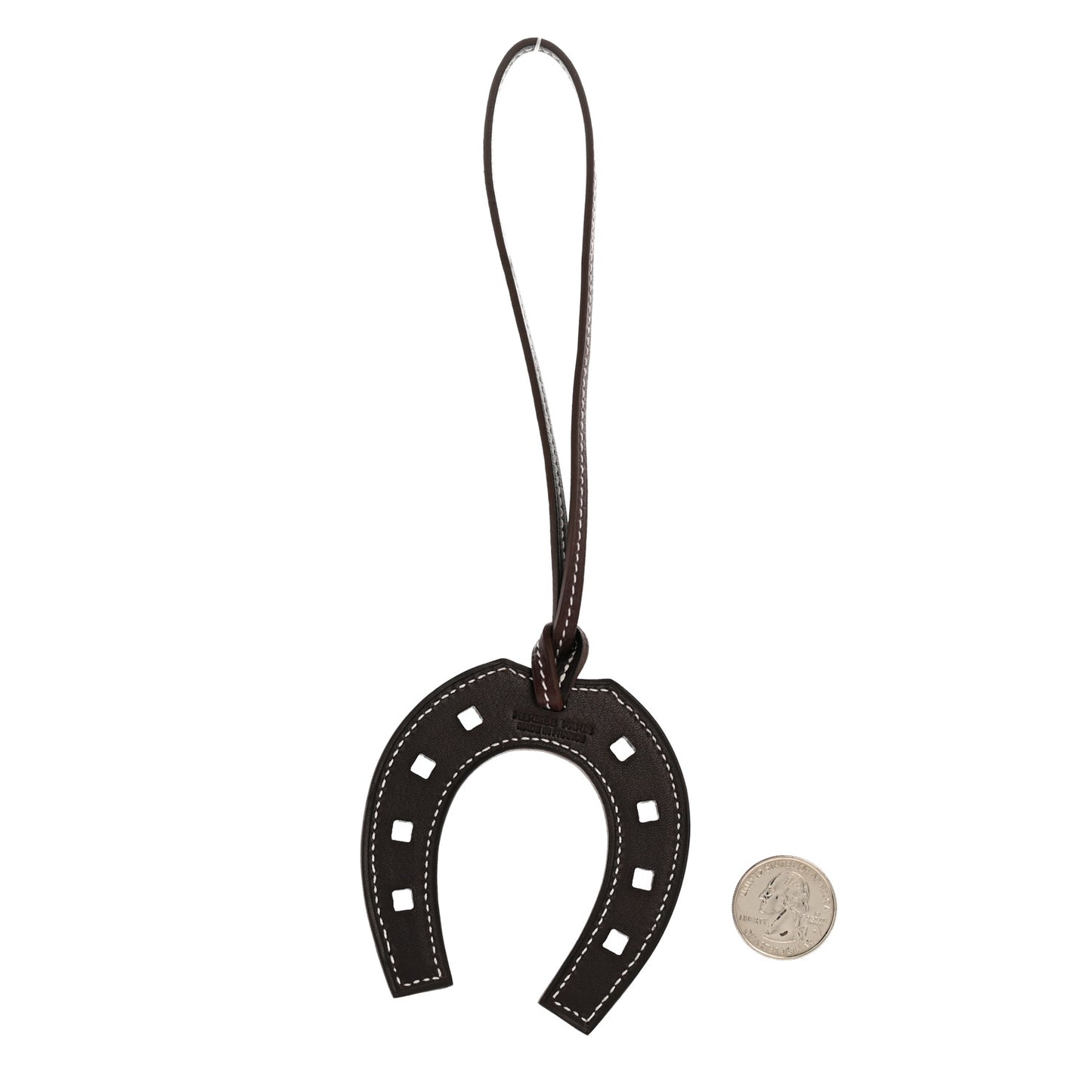 Evergrain Paddock Horseshoe Bag Charm Ebene