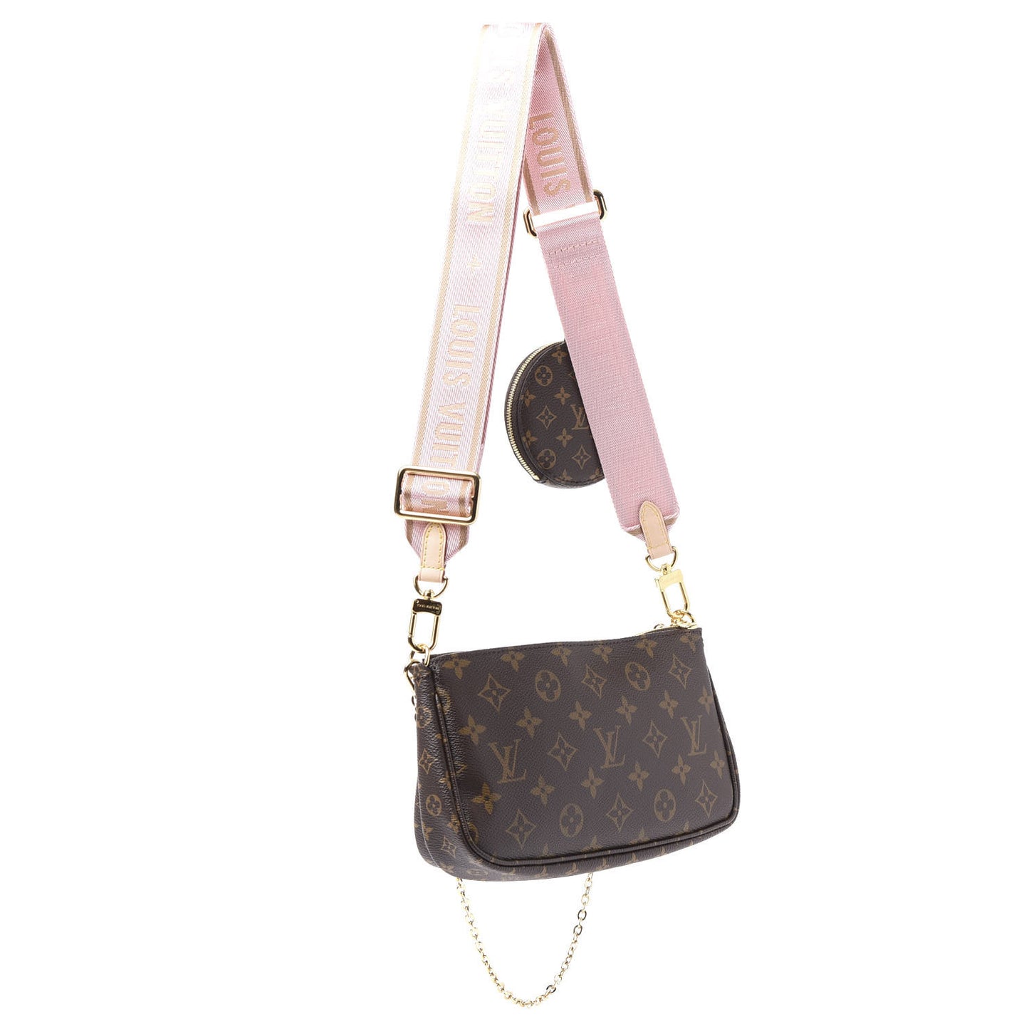 Monogram Multi Pochette Accessories Rose Clair