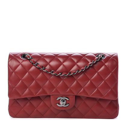 Chanel Lambskin Quilted Medium Double Flap Red 1 of 10
