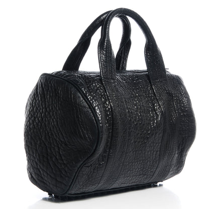 Alexander Wang Pebbled Lambskin Rocco Black with Black Hardware 3 of 6