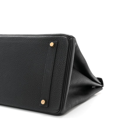 Hermes Togo Birkin 35 Black 10 of 10