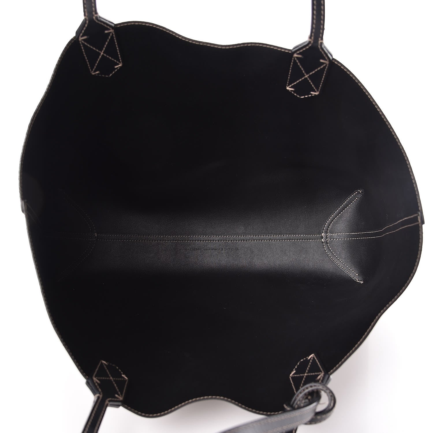 Gucci Calfskin GG Supreme Monogram Medium Reversible Tote Black 9 of 25