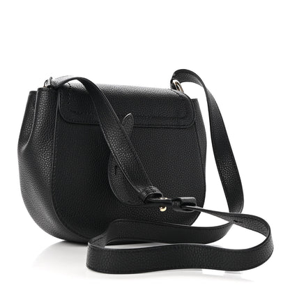 Marc Jacobs Pebbled Calfskin Maverick Saddle Bag Black 3 of 8