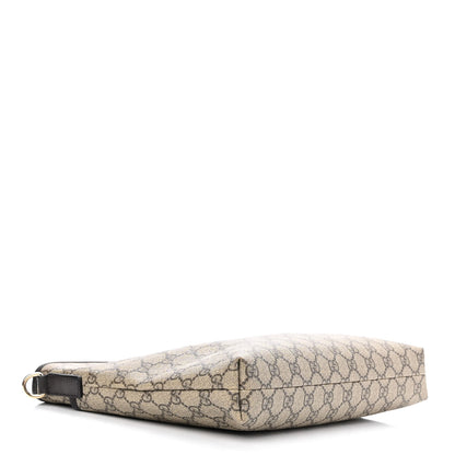 Gucci GG Plus Monogram Medium Flat Messenger Bag Dark Brown 4 of 14