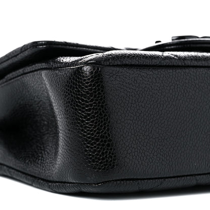 Chanel Caviar Quilted Incognito Mini Square Flap Black 10 of 14