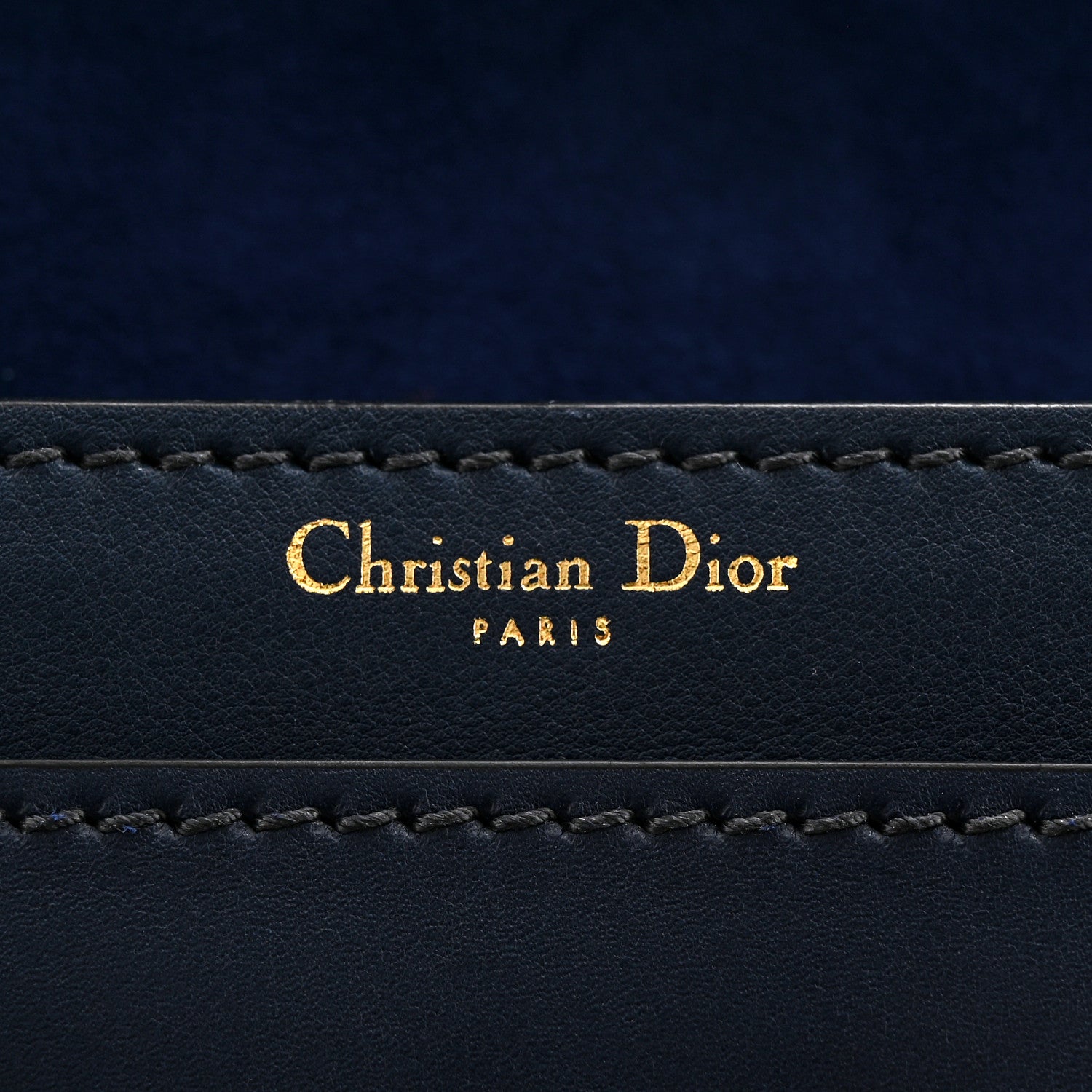 Christian Dior Calfskin J'Adior Chain Flap Bag Navy Blue 6 of 16