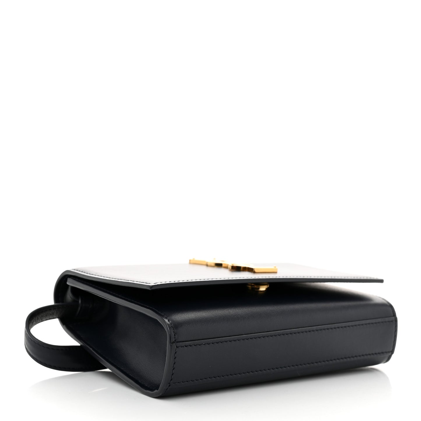 Smooth Calfskin Monogram Kate Belt Bag Deep Marine Black