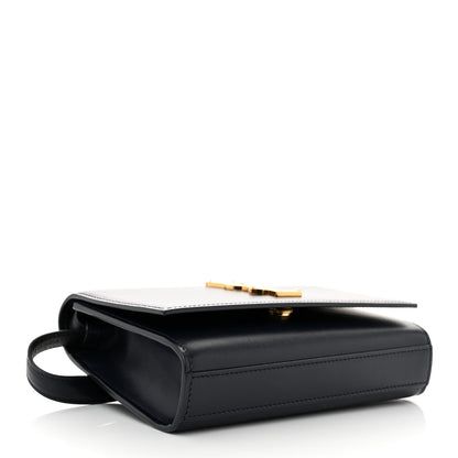 Saint Laurent Smooth Calfskin Monogram Kate Belt Bag Deep Marine Black 4 of 10