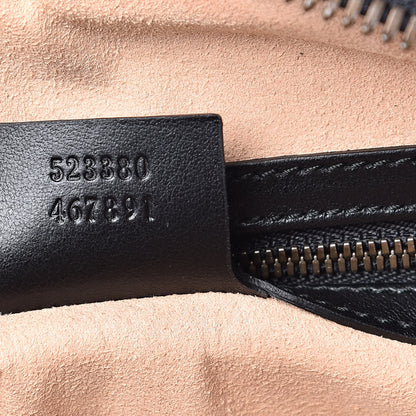 Gucci Calfskin Matelasse Mens GG Marmont Belt Bag 90 36 Black 7 of 10