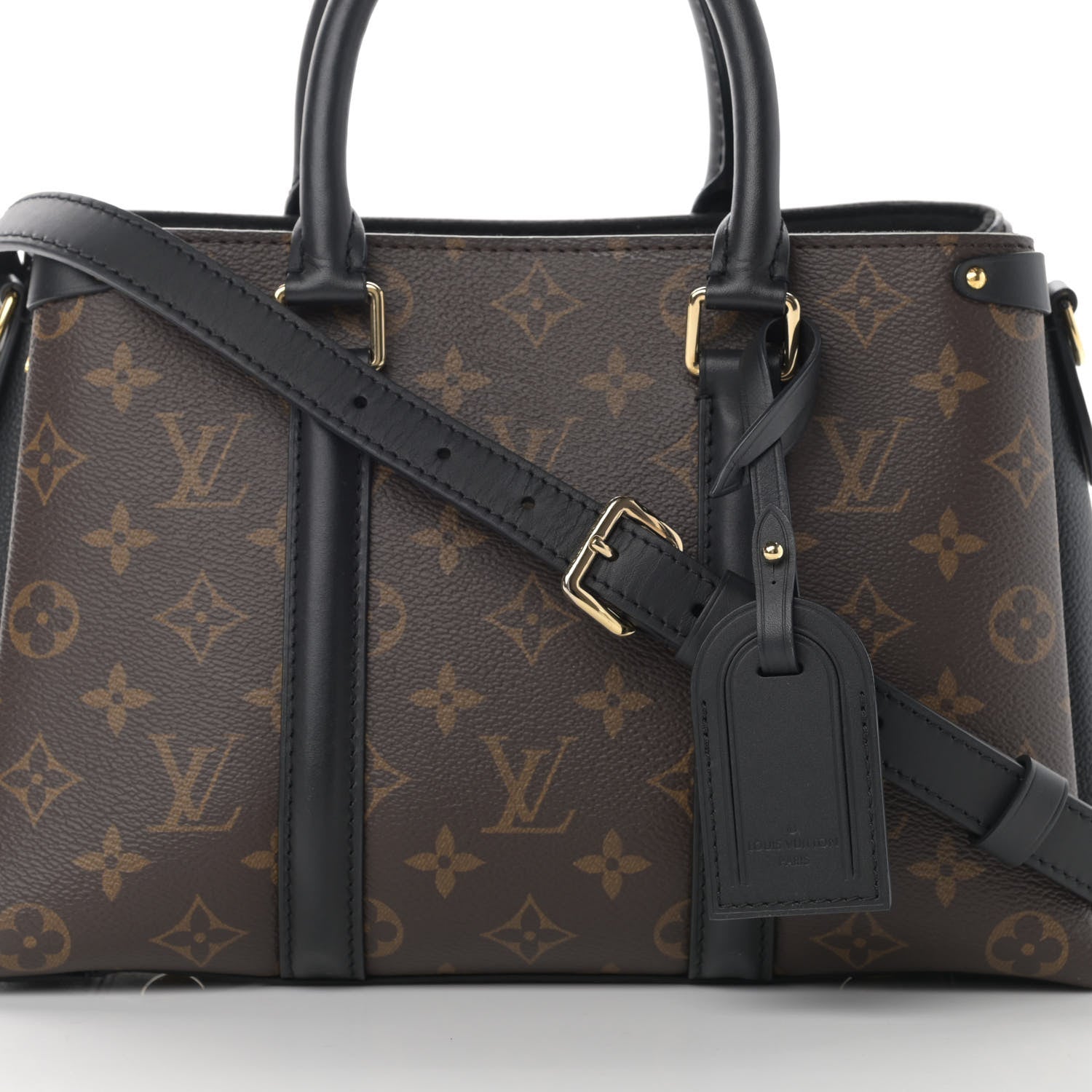 Louis Vuitton Monogram Soufflot BB Black 10 of 13