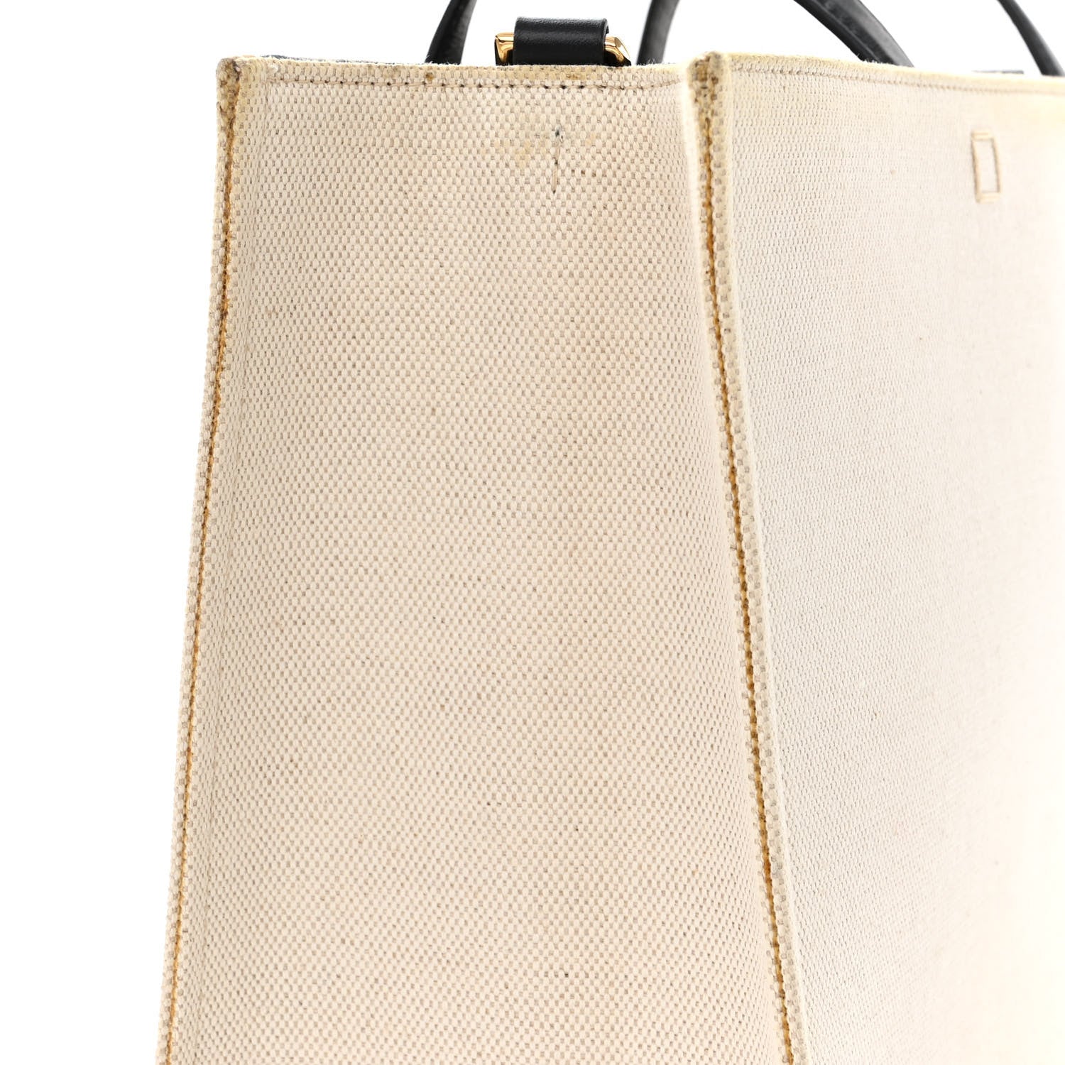 Givenchy Canvas Logo 4G Embossed Medium Tote Beige Black 12 of 14