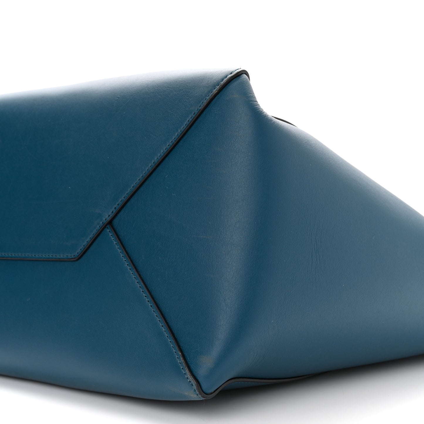 Smooth Calfskin Small Tassel Cabas Phantom Deep Blue