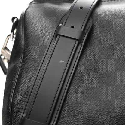 Louis Vuitton Damier Graphite Keepall Bandouliere 55 10 of 14