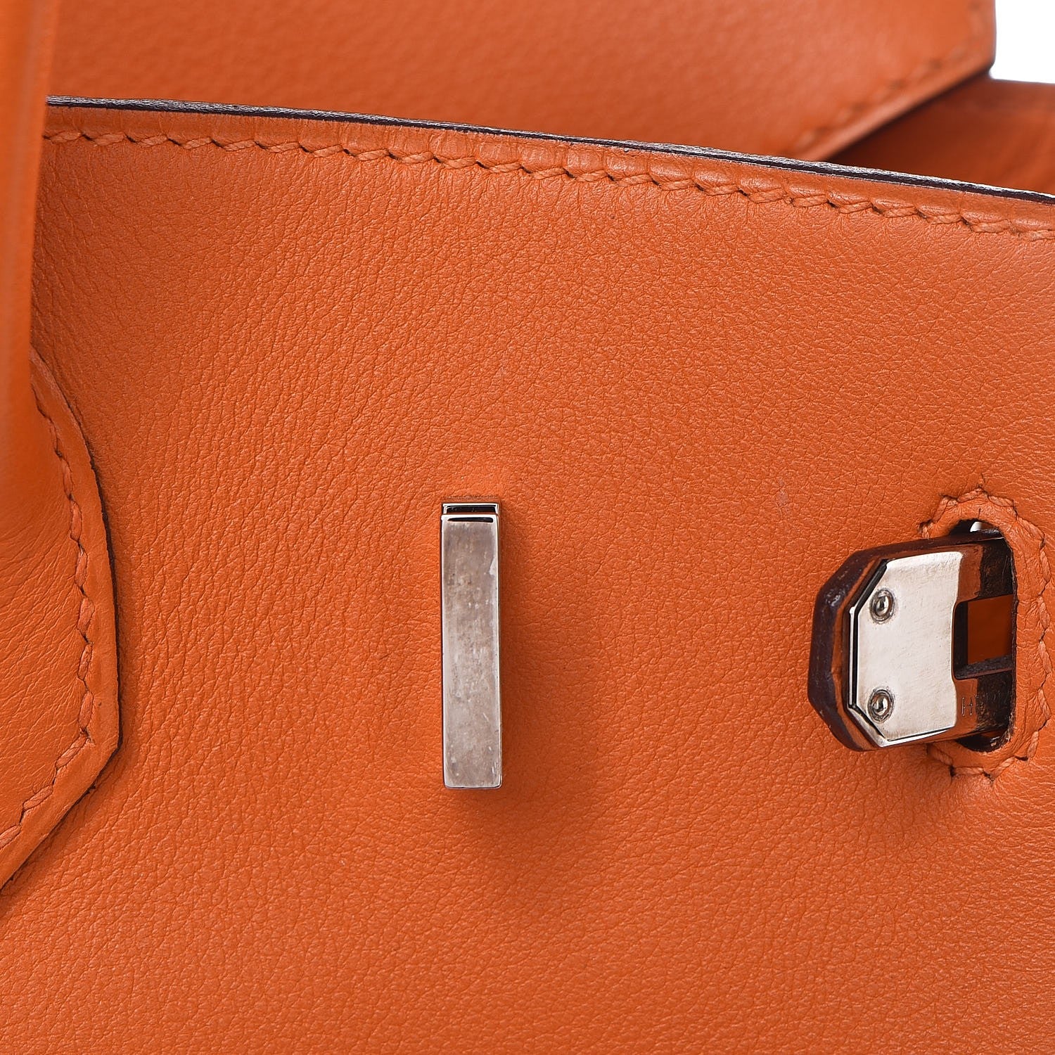 Hermes Swift Birkin 25 Orange 18 of 31