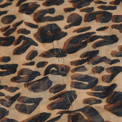 Louis Vuitton Cashmere Silk Leopard Etole Stole Marron 8 of 11