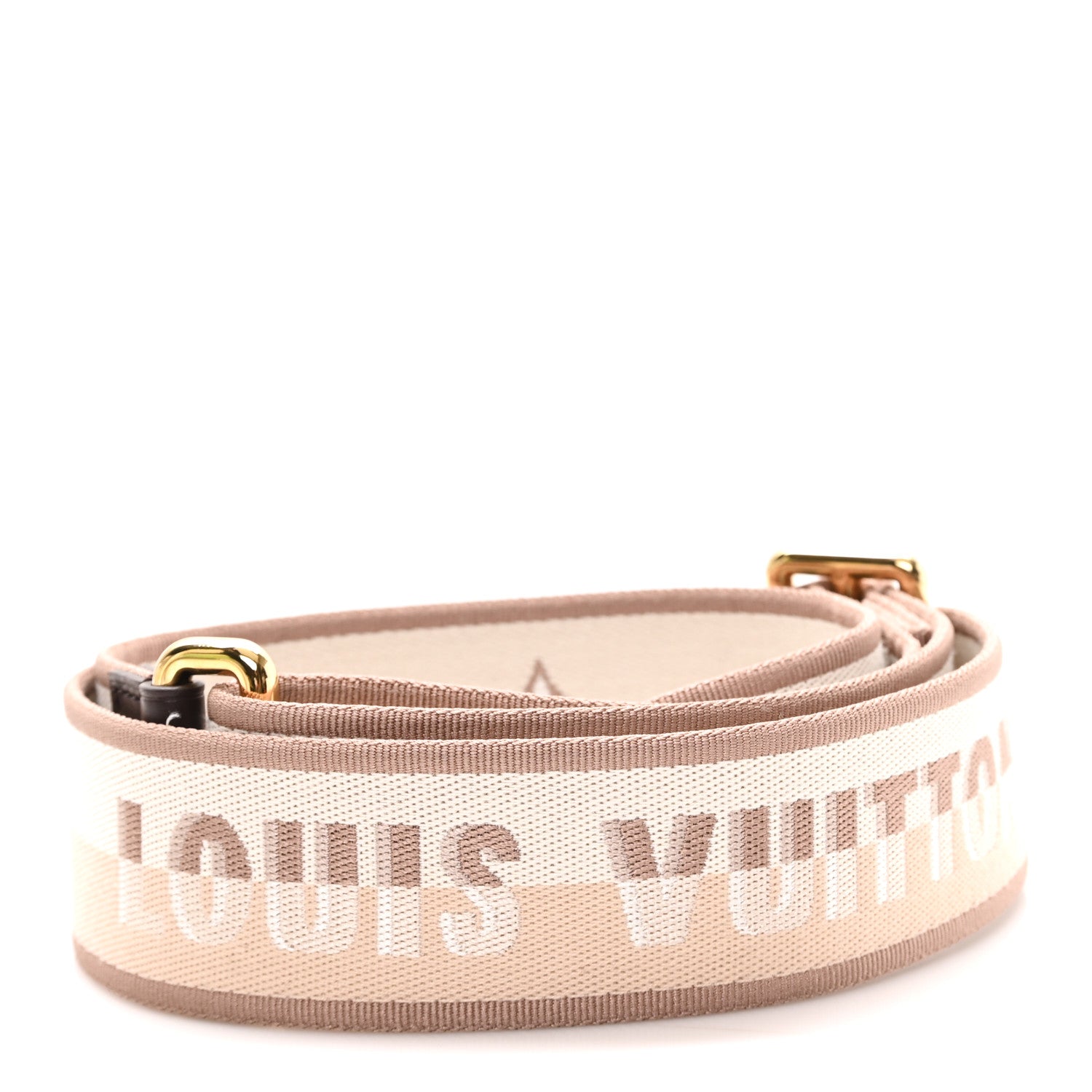 Louis Vuitton Jacquard Speedy Bandouliere 20 Shoulder Strap Beige Brown 2 of 3