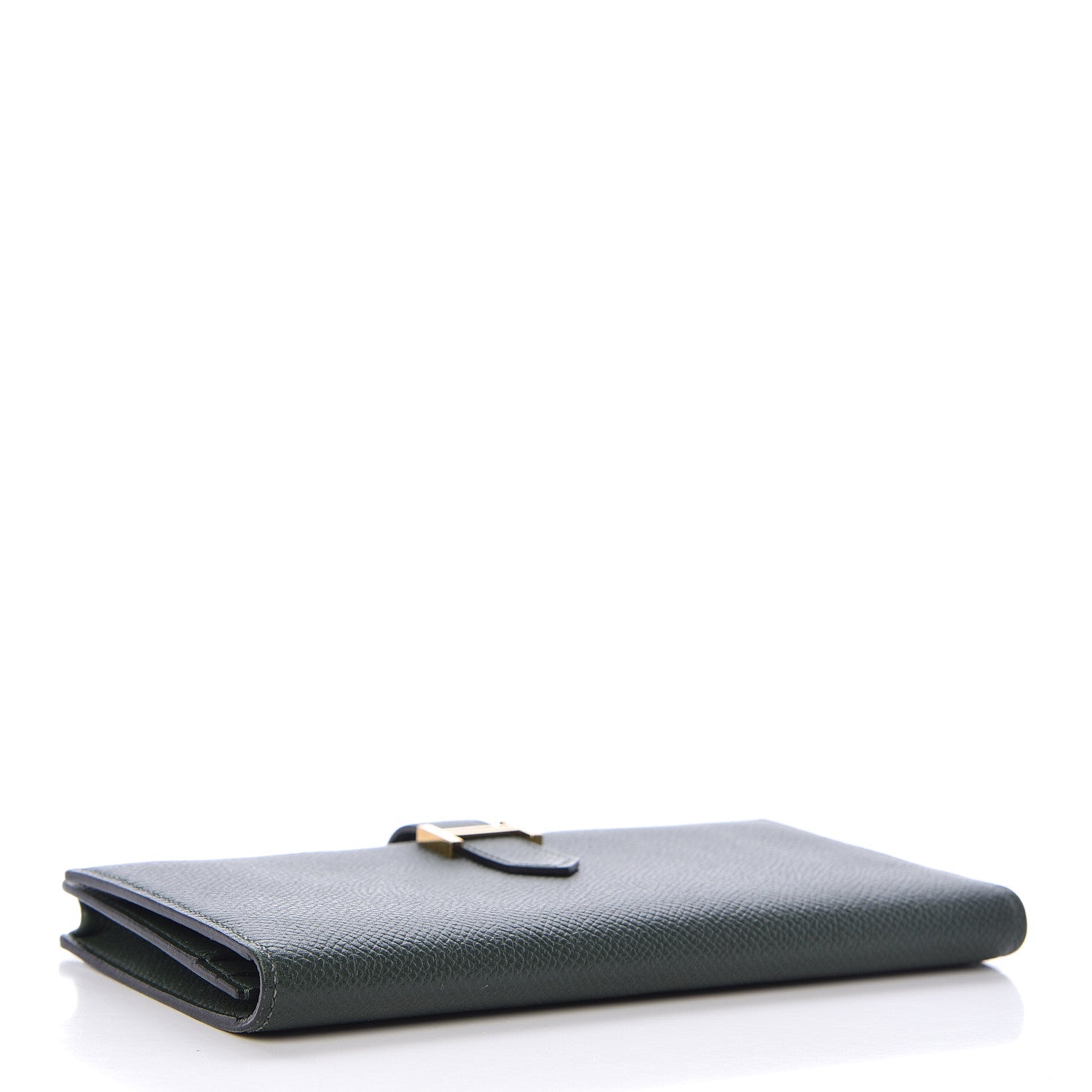 Hermes Epsom Bearn Gusset Wallet Vert Anglais 4 of 6