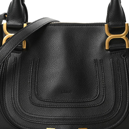 Chloe Calfskin Small Marcie Satchel Black 8 of 10