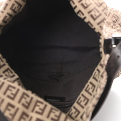 Fendi Zucchino Baguette Mogano Panna Brown 5 of 15